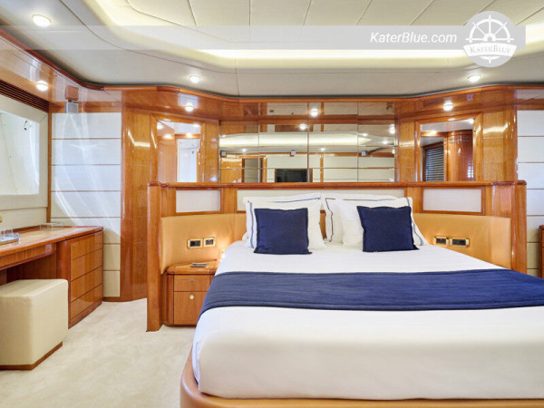 Enjoy unique destinations with elegant motor yacht in Athens, Greece