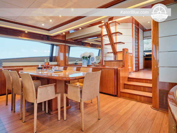 Enjoy unique destinations with elegant motor yacht in Athens, Greece