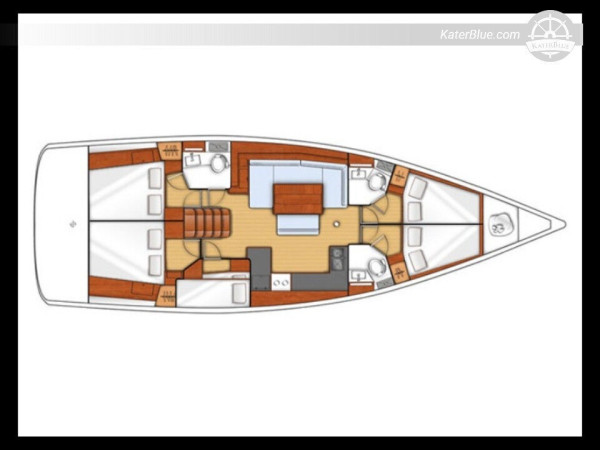 Esperienza di crociera a bordo dello yacht a vela Beneteau Oceanis 48 a Tivat, Montenegro.
