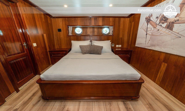 Croisière bleue avec un équipage professionnel de 6 personnes à Bodrum, en Turquie