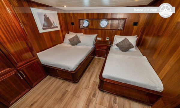 Croisière bleue avec un équipage professionnel de 6 personnes à Bodrum, en Turquie