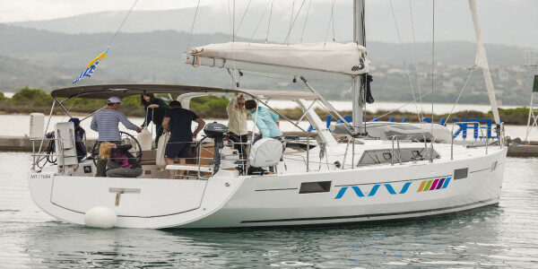 3 cabins sailing yacht Oceanis 41.1 Lefkada-Greece