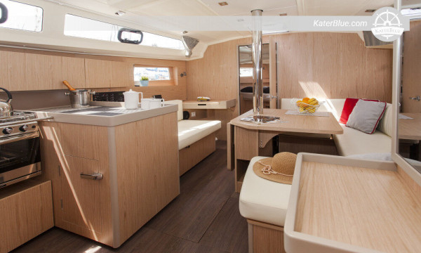 3 cabins sailing yacht Oceanis 41.1 Lefkada-Greece
