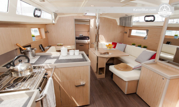 Fully equipped 3 cabins sailing yacht Oceanis 41.1 Lefkada-Greece