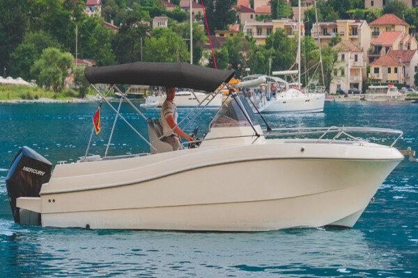 Cruise in wonderful Perast Old town on speedboat Kotor-Montenegro