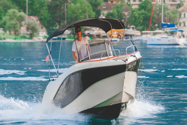 Sporty speedboat offering Blue cave for 8 guests Kotor-Montenegro