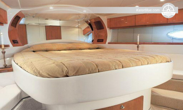 Full day Beach Safari is a cruise Pershing 54 motor yacht Mykonos, Greece