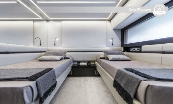 Full day cruise high performance Motor yacht Pershing 72S Mykonos, Greece