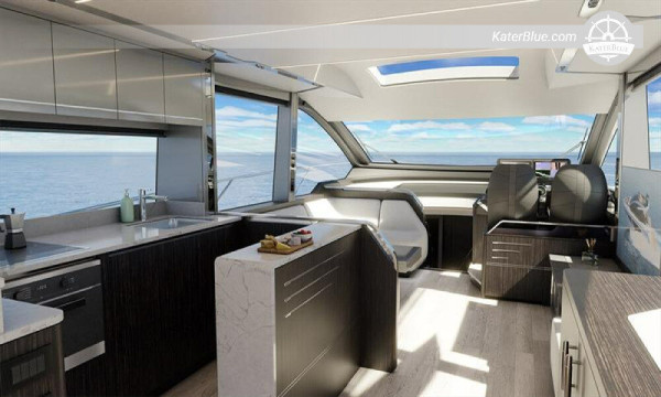 Half day Greek Island cruise Sunseeker 65 motor yacht Mykonos, Greece