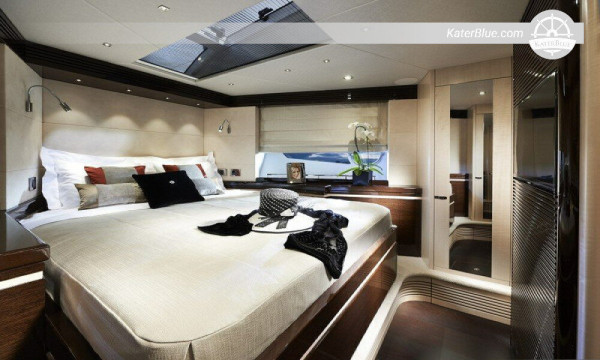 Full day Greek Island cruise Sunseeker 65 motor yacht Mykonos, Greece