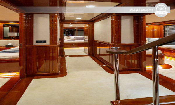 Half day 4 cabin Luxury Motor yacht Posillipo 99 Mykonos, Greece