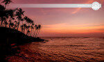 Witness the beautiful view of the sunset Mirissa-Sri Lanka