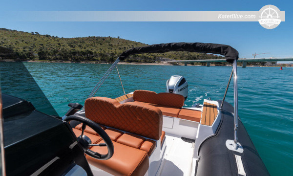 Wonderful blue waters for snorkeling Trogir-Croatia