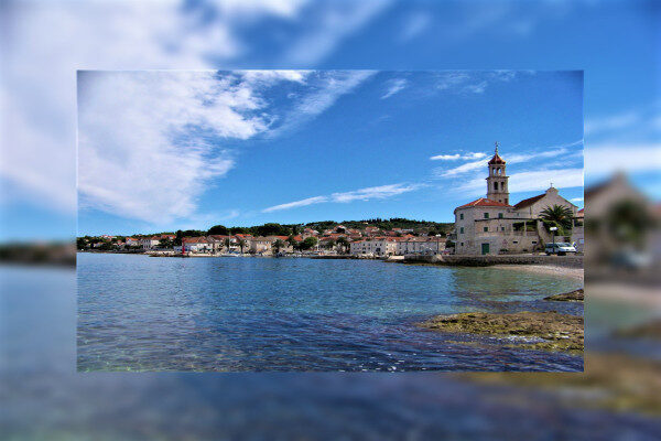 Een dagje aan de Adriatische Zee om Trogir, Kroatië te bezoeken.