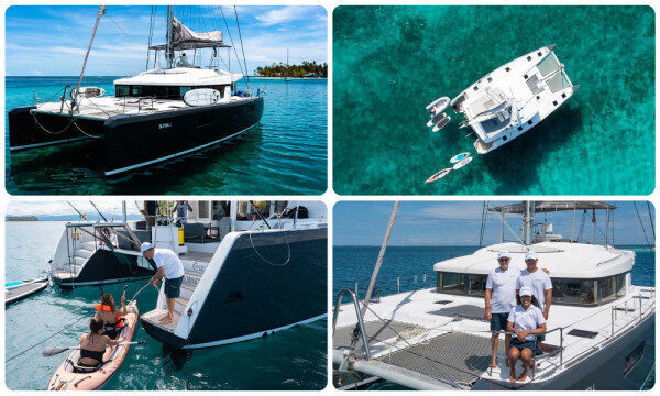 Perfectly crewed luxury catamaran San Blas Islands-Panama