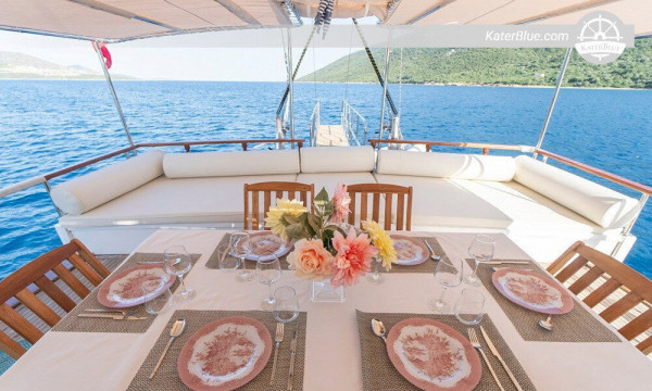Een heerlijke week in de Middellandse Zee bij Bodrum, Turkije.