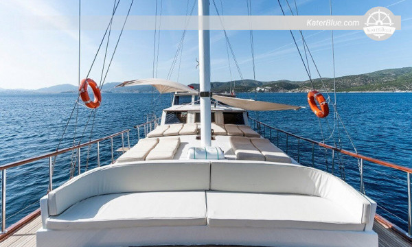 Een heerlijke week in de Middellandse Zee bij Bodrum, Turkije.