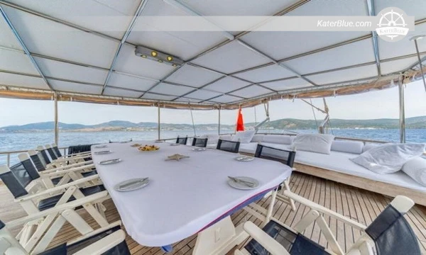 Luxe gulet, wekelijkse charter Bodrum-Turkije