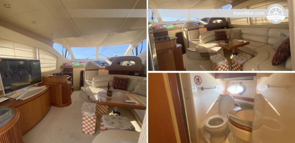 يخت بمحرك Azimut 46 في دوريس، ألبانيا