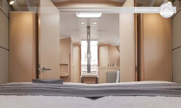 Branded saiboat for weekly charter Sicily-Italy