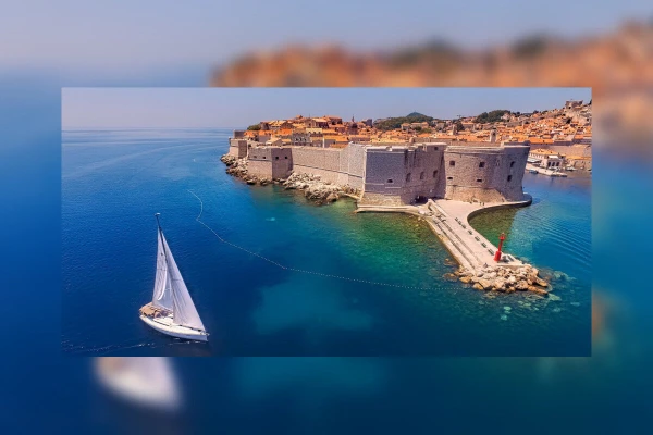 Aluguel de iate à vela com pernoite nas Ilhas Elafiti, Dubrovnik-Croácia