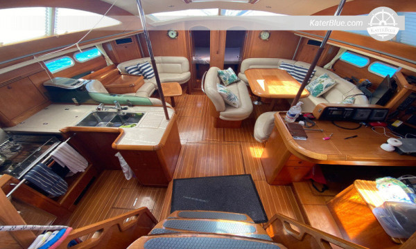 Jeanneau sail yacht for weekly charter Ibiza - Spain