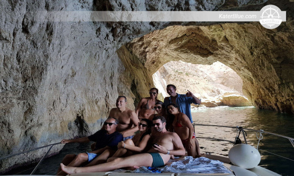 Half-day crewed motor yacht charter Corfu, Greece