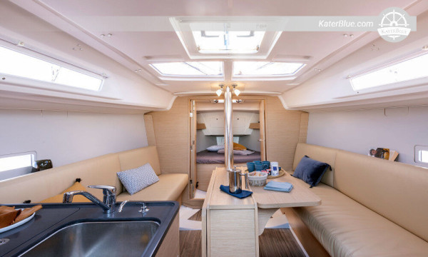 Brand new Dufour yacht weekly bareboat charter Antibes-France