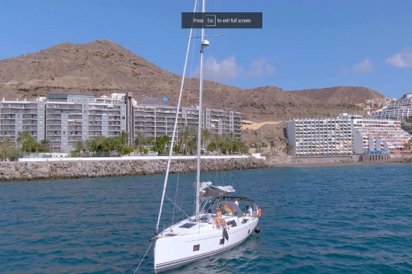 5hodinový pronájem lodi Hanse Gran Canaria-Španělsko