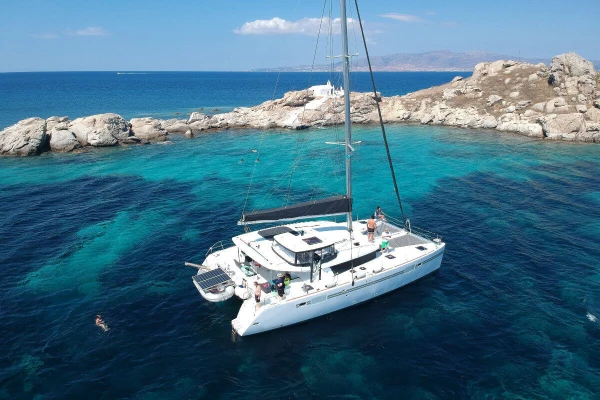Lagoon 450 catamarano noleggio settimanale Ibiza-Spagna