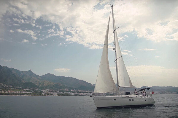Beneteau yacht half day charter with skipper Marbella-Spain