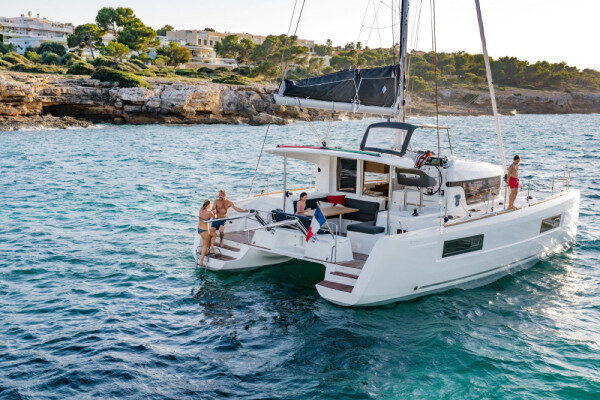 Lagoon catamaran weekly charters with skipper Limassol-Cyprus