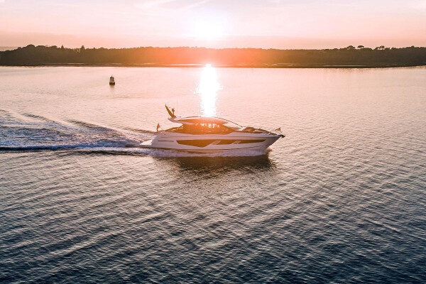 Princess V55 for sundown voyage Menies-Greece