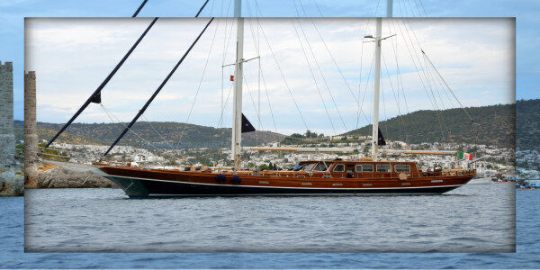 Noleggio unico di una settimana Golfo di Gulluk, Bodrum, Turchia
