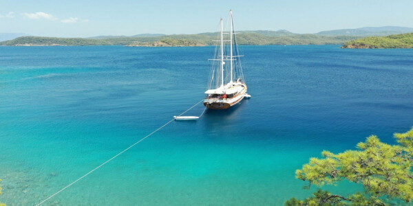Navigare nell'Egeo con una settimana di navigazione a Bodrum, Turchia