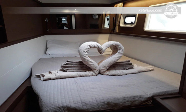 Catamaran charter weekly basis Folegandros Greece