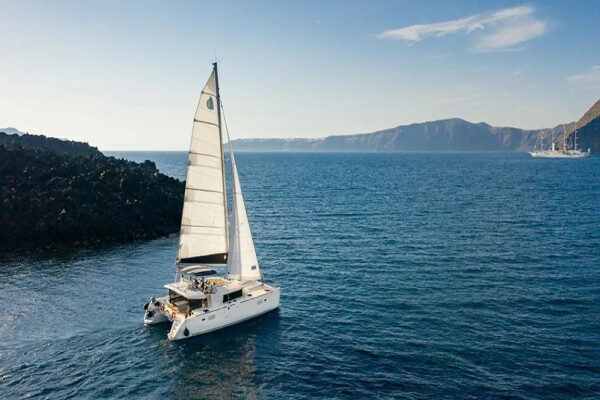 Bareboat Catamaran charters available Milos Greece