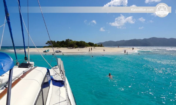 Skippered day charter Sandy Cay British Virgin Islands