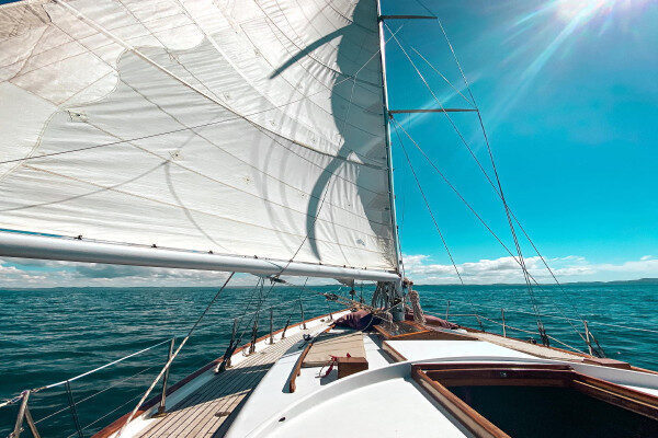 Traditional gullet day charter Bay of Islands New Zealand
