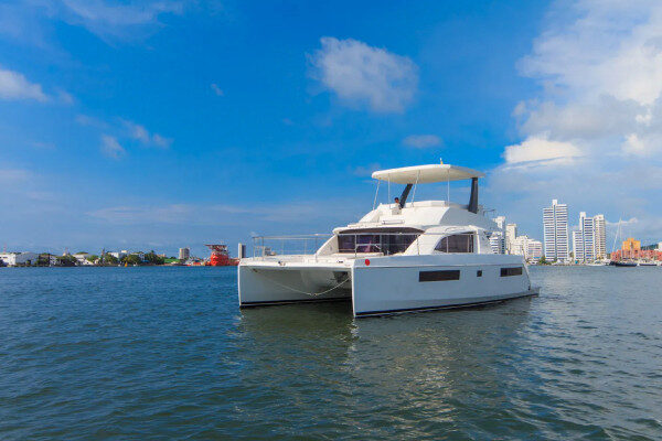 Catamaran skippered half day charter Cartagena Colombia