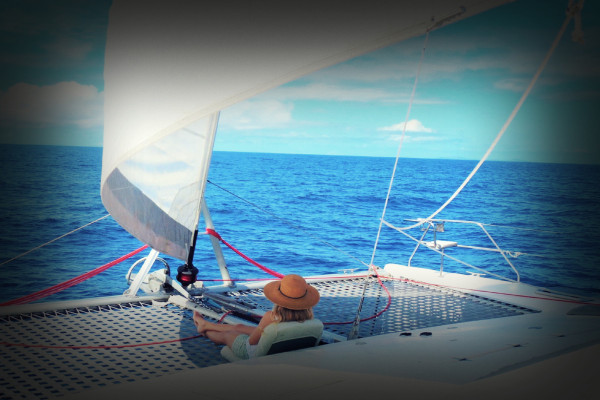 Luxury catamaran overnight charters Gau Fiji