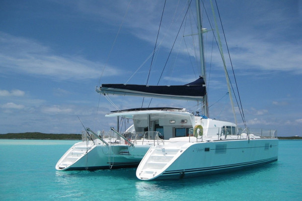 Luxury catamaran skippered charter Hawkesbury River Australia