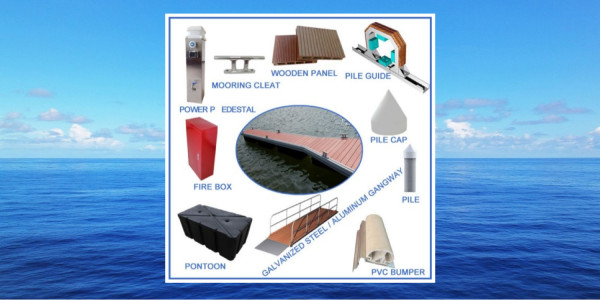 Marine Supplies: Aluminum Alloy Floating Docks-Chongqing, China