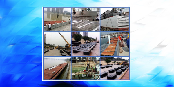 Marine Supplies: Hot Dip Galvanized Steel Floating Dock-Chongqing, China