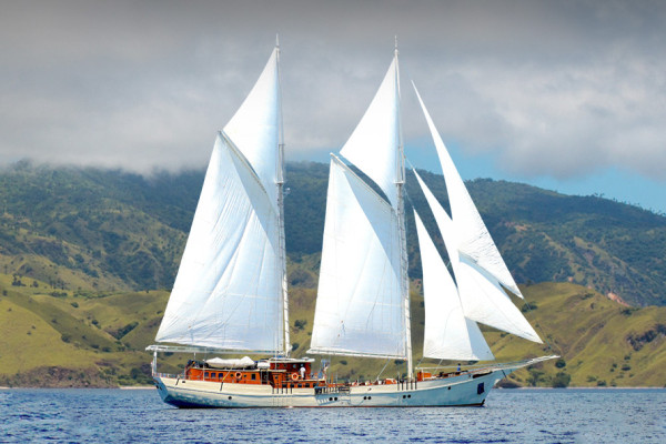 Air Conditioned gulet charter Alor Indonesia