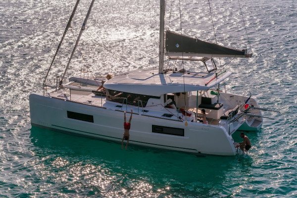 Location de catamaran à la journée dans le lagon de Marieta, Mexique