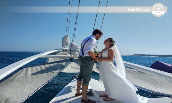 Mega catamaran available day charters Kuta Bali