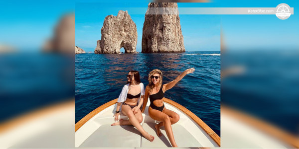 Denní charter s kapitánem do Blue Grotto v Sorrentu v Itálii