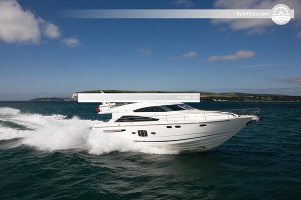 Fairline yacht charter med besætning - tilbud på Hibiscus-Island Miami