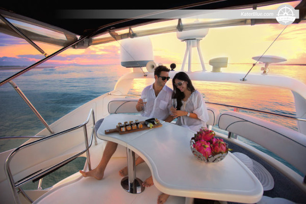 Fully catered Aicon yacht charter offer Seminyak Bali